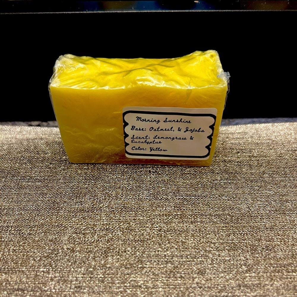 Morning Sunshine-Vibrant Yellow Soap Bar